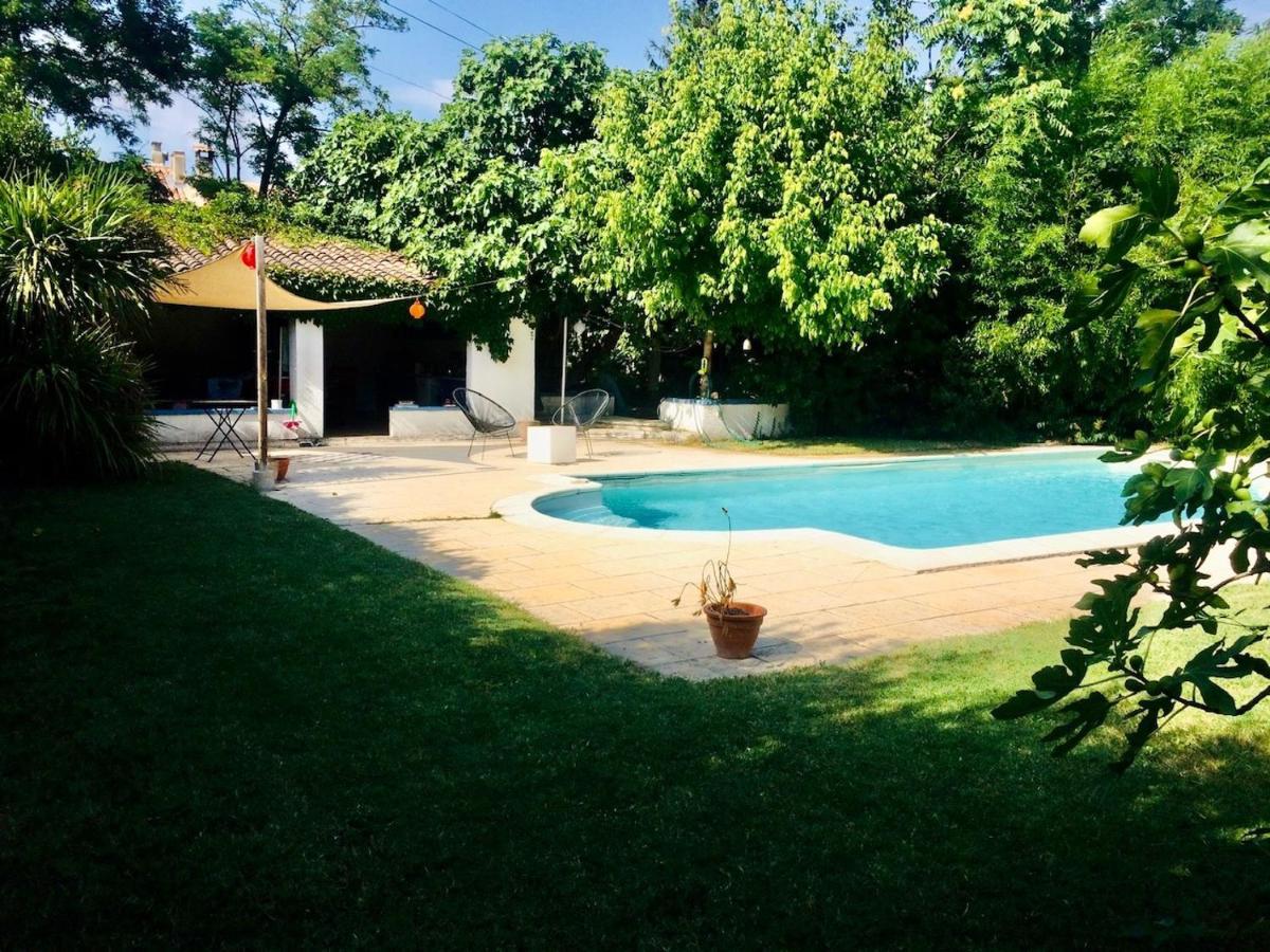 Studio Independant Terrasse Piscine Avignon Exterior photo